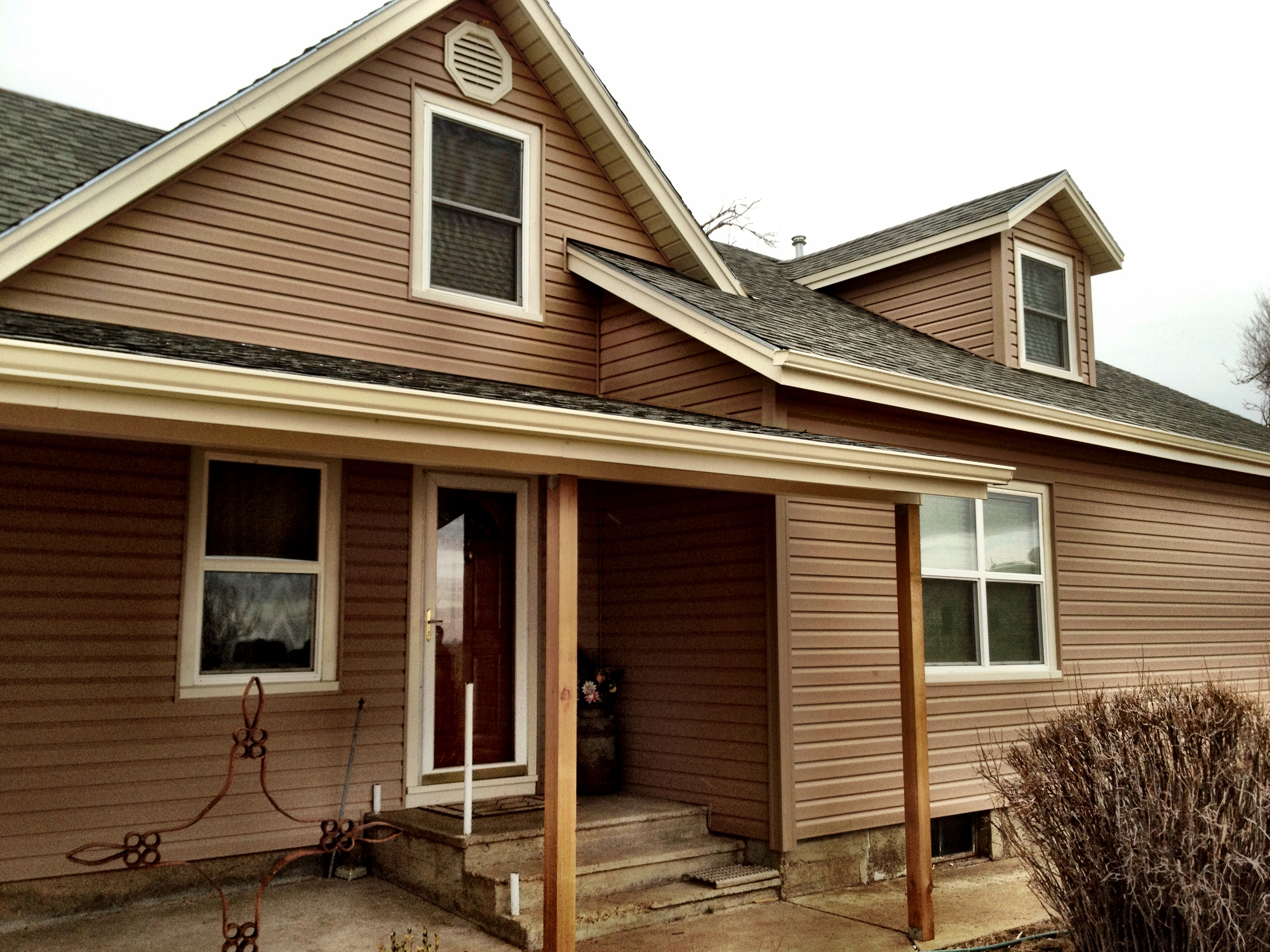 siding gutter Lone Star Windows and Siding